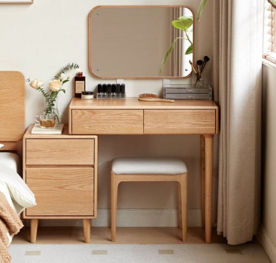 meja rias minimalis modern