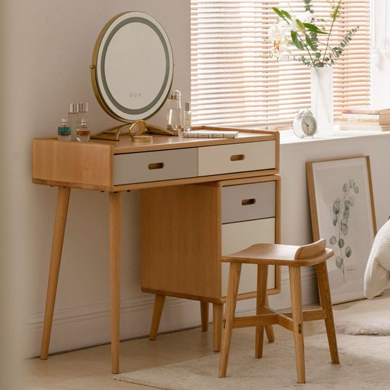 meja rias minimalis modern